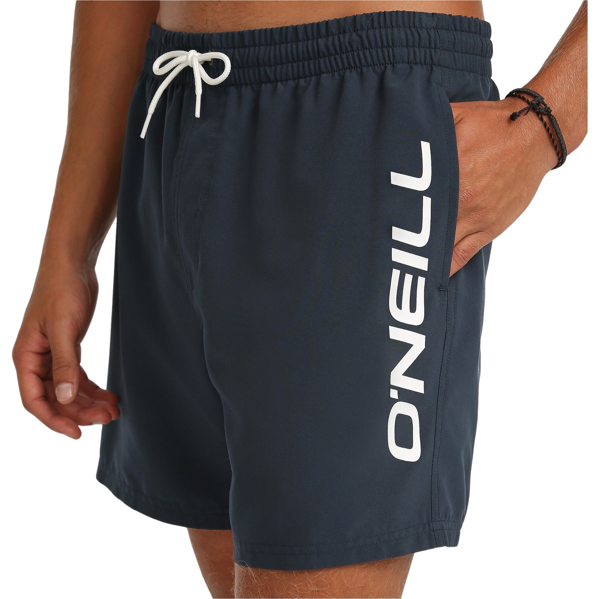 2026 O'Neill Herre Logo 16'' Svømme Shorts N2800023 - Ink Blue